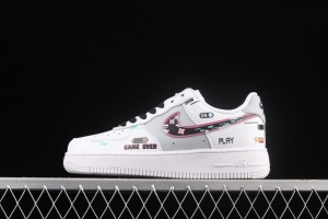 NIKE Air Force 11607 Low video game theme low-top casual board shoes CW2288-111,