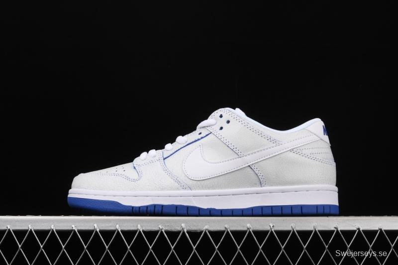 NIKE SB DUNK Low Pro Magnolia QQ crack ice blue blue porcelain sports skateboard shoes CJ6884-100