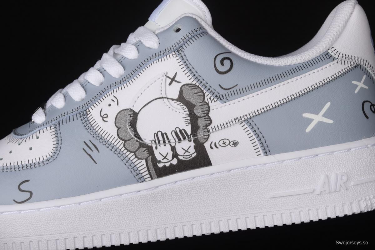 Kaws x NIKE Air Force 1 Low co-branded low top casual board shoes CW2288-111,