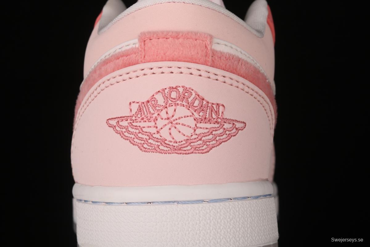 Air Jordan 1 Low two-dimensional Valentine's Day low-end retro culture basketball shoes DM5443-666