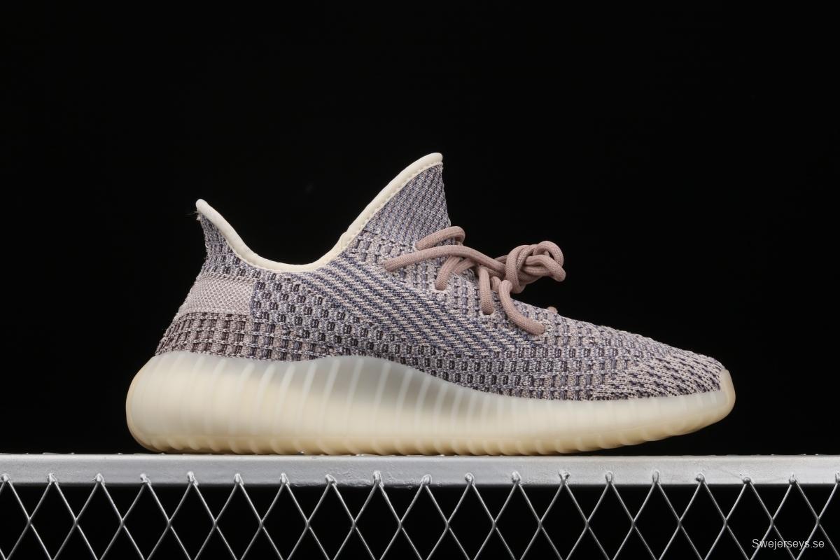 Adidas Yeezy 350 Boost V2 Ash Pear GY7658 Darth Coconut 350 second Generation hollowed-out Grey Pearl Color BASF Boost original