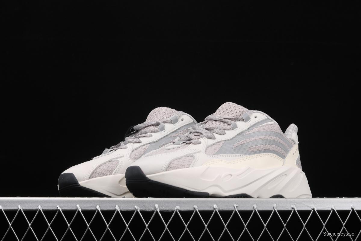 Adidas Yeezy Boost 700Static EF2829 Kanye coconut 700gray coconut 3M reflective running shoes BASF popcorn