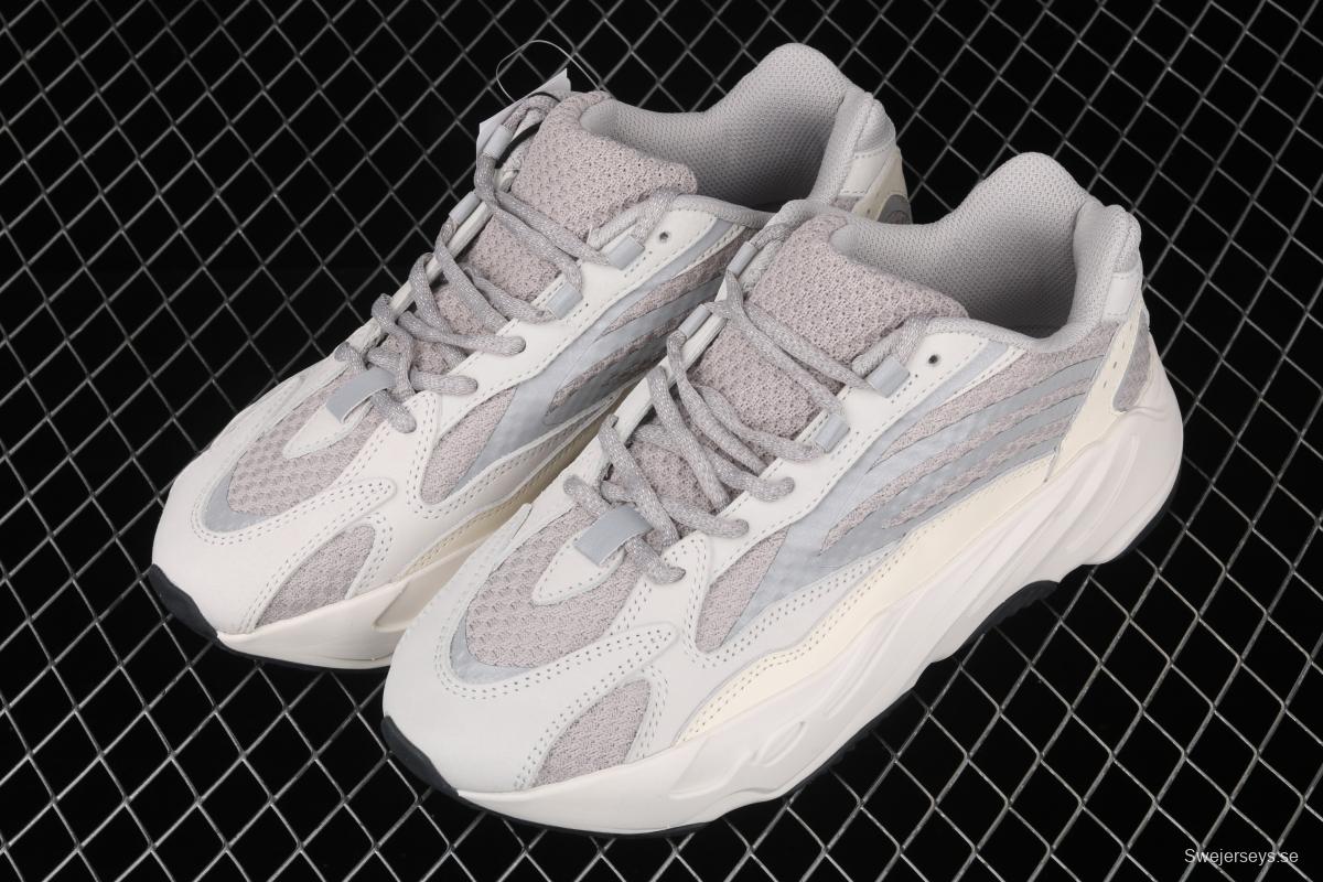 Adidas Yeezy Boost 700Static EF2829 Kanye coconut 700gray coconut 3M reflective running shoes BASF popcorn