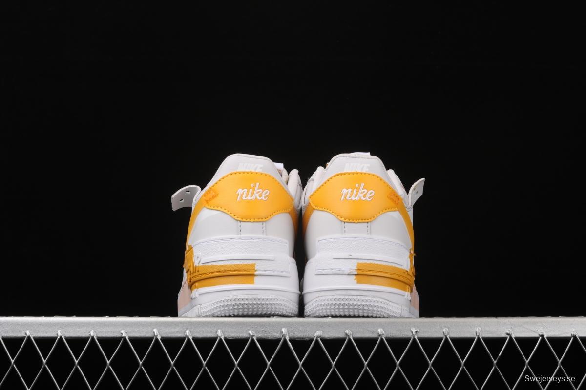 NIKE Air Force 1 ShAdidasow light weight heightened low-top 100-board shoes CQ9503-001