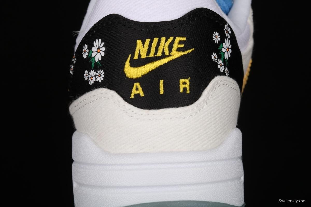 NIKE Air Max 1 Daisy Pack daisy half-palm air cushion retro running shoes CW6031-100