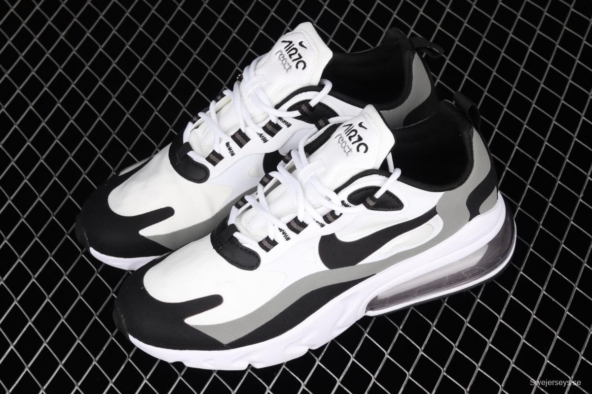 NIKE Air Max 270React new high-frequency mesh function half-palm air cushion cushioning running cloth shoes CT1264-101