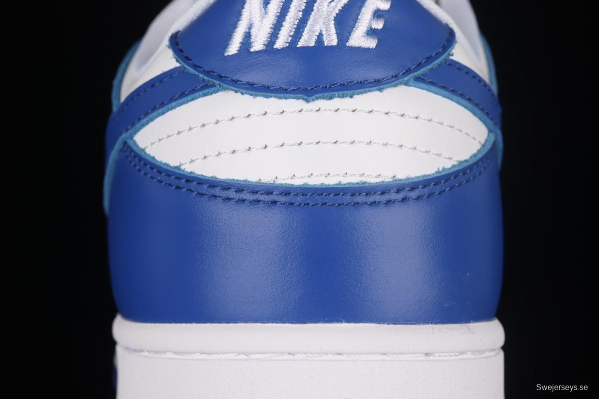 NIKE SB DUNK Low Pro Kentucky White Blue University of Kentucky Board shoes CU1726-100