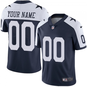 Youth Navy Custom Throwback Game Team Jersey