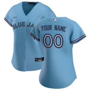 Women's Light Blue 2020 Custom Team Jersey