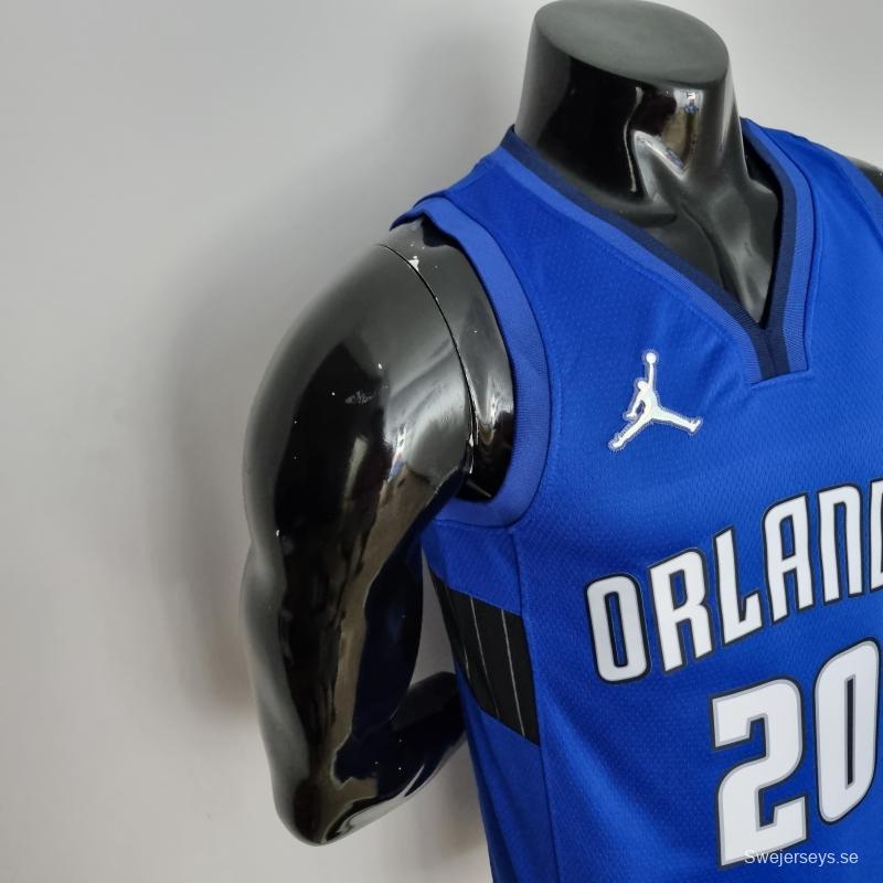 75th Anniversary Fultz#20 Orlando Magic Blue NBA Jersey