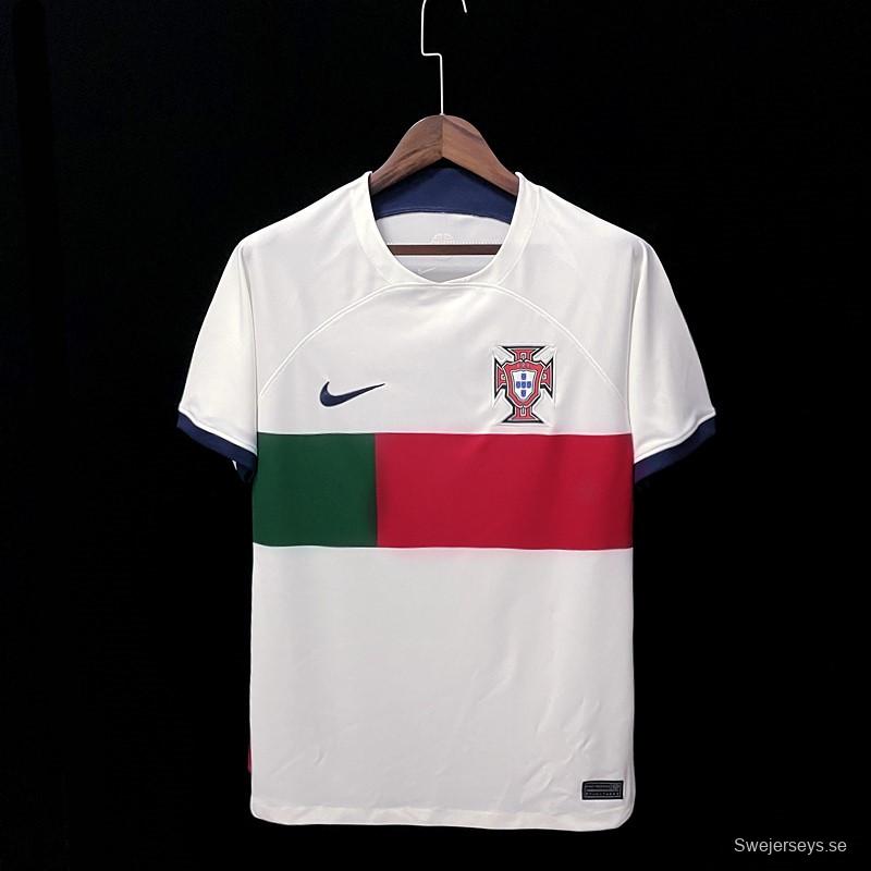 2022 Portugal Away Soccer Jersey