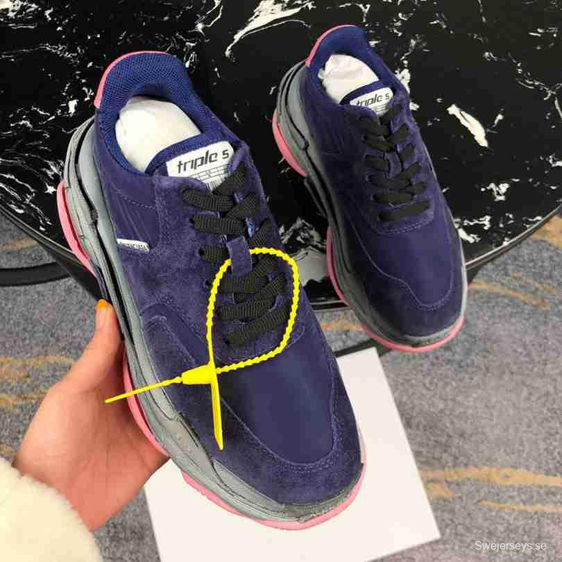 Men Balenciaga Triple-S 2 Sneaker Purple