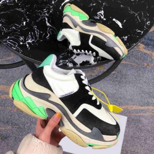 Men Balenciaga Triple-S 2 White/Black Sneaker