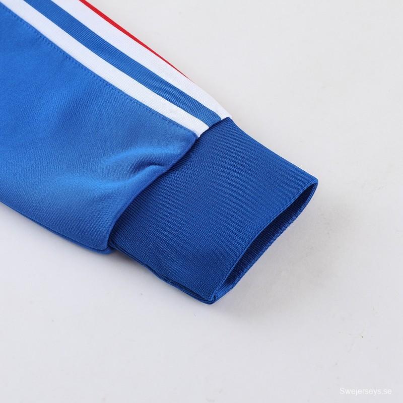 2023 Adidas Original Blue Full Zipper Jacket +Pants