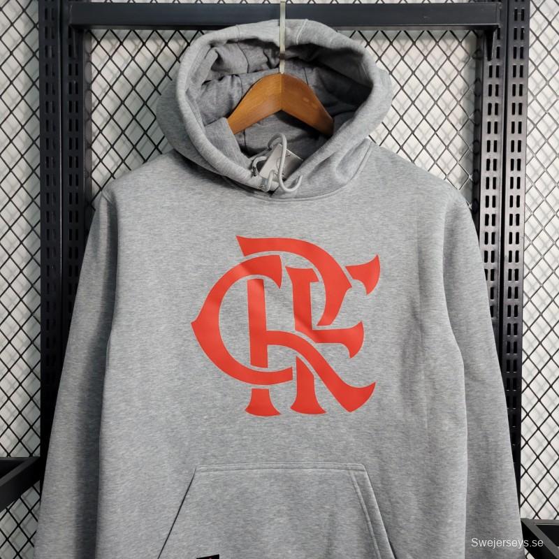 23-24 Flamengo Grey Hoodie