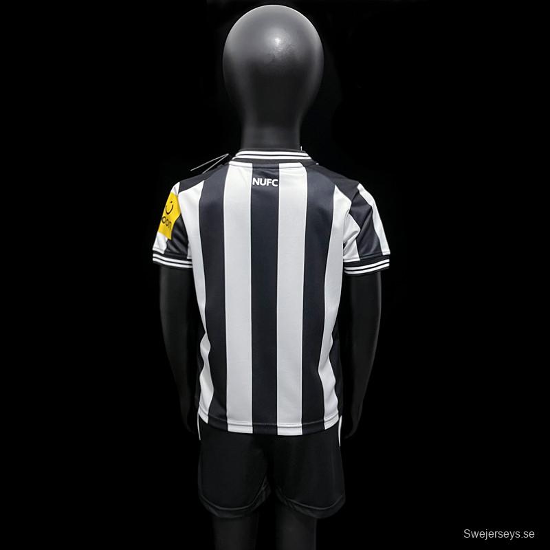 Kids 23/24 Newcastle United Home Jersey