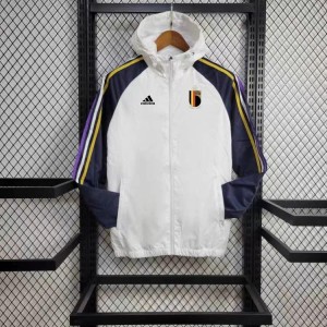 2024 Belgium White Windbreaker