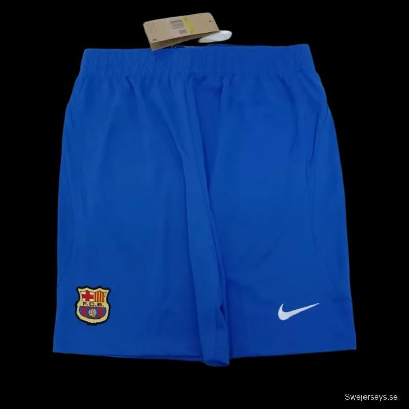 23/24 Barcelona Away Blue Shorts